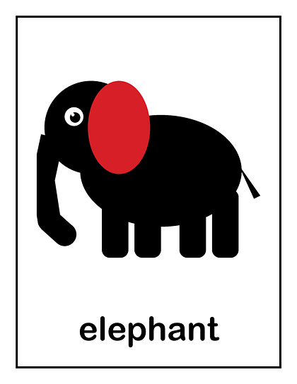 Elephant card