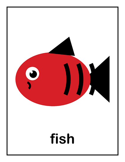 Fish card