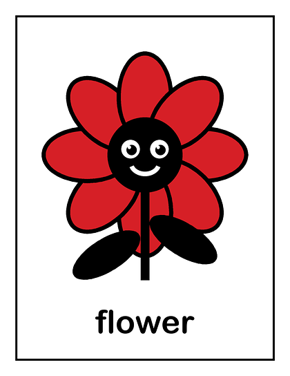 Flower card