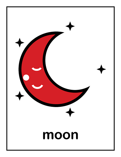 Moon card
