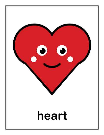Heart card