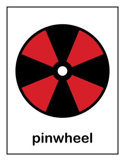 Pinwheel card