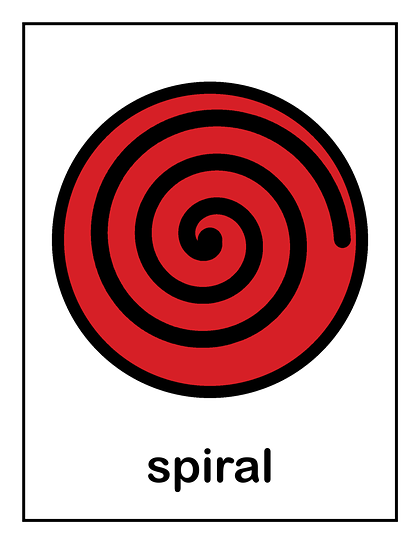 Spiral card