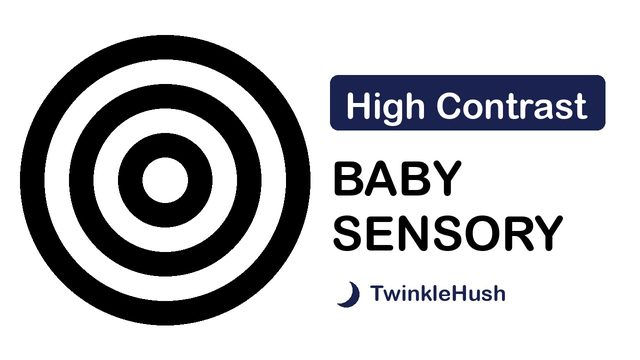 High Contrast Baby Sensory: black and white shapes and faces